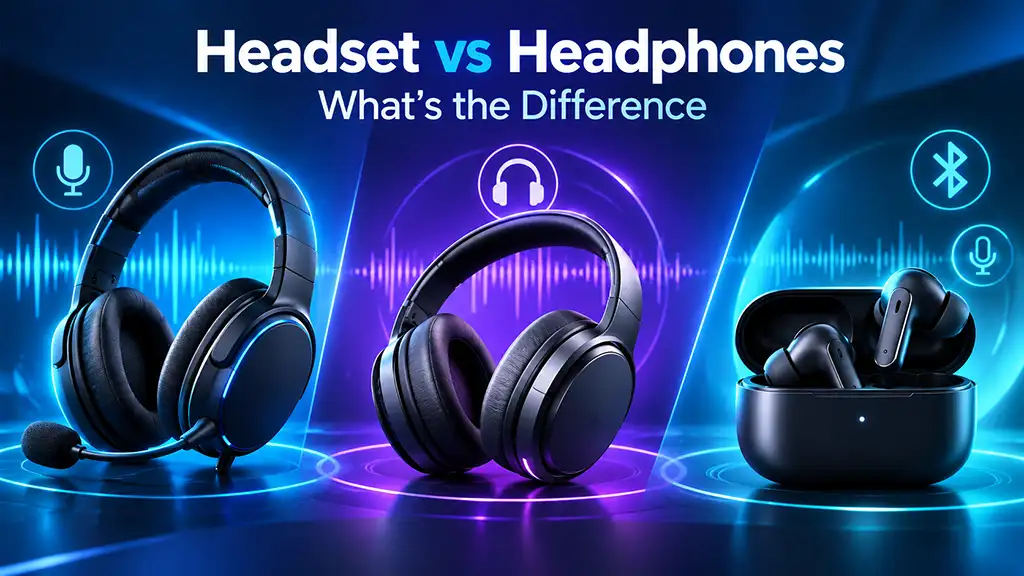 Headset vs Headphones What’s the Difference